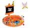 Banzai Pirate Sparkle Play Center Inflatable Ball Pit -Includes 20 Balls